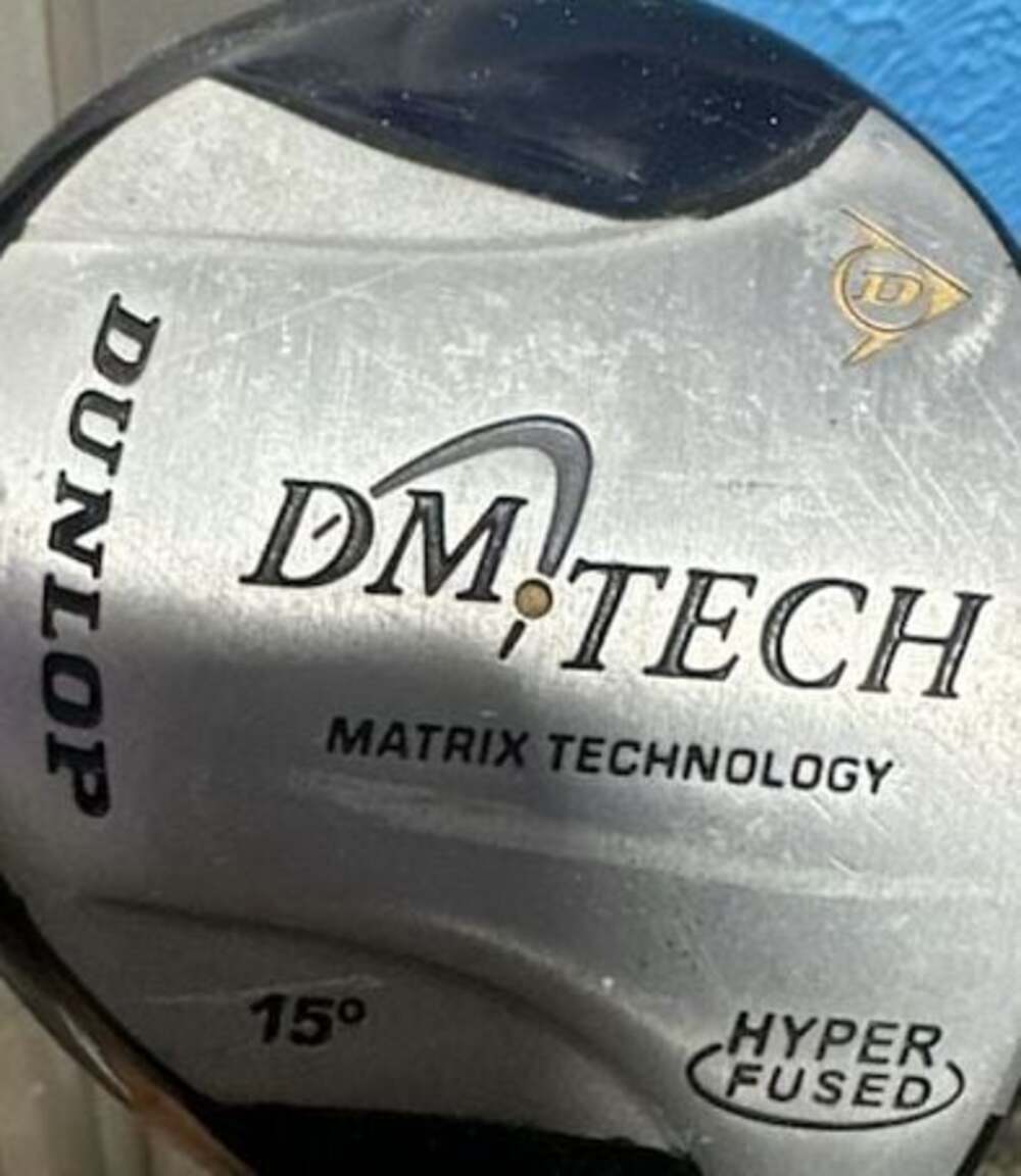 Dunlop DM Tech Matrix Technology 15 Degree Fairway Wood Hyper Fused